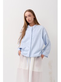 Сорочка-бомбер блакить (Р 125/4)